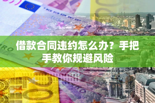 济南借款合同违约怎么办？手把手教你规避风险