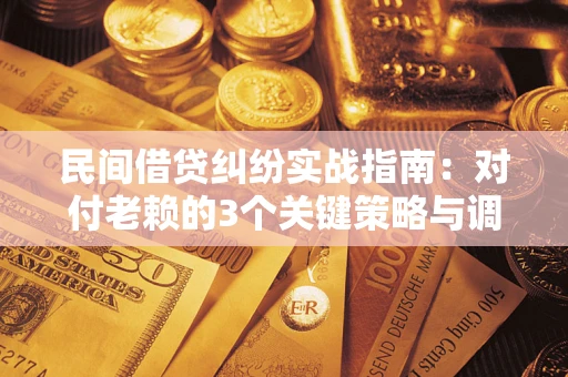 济南民间借贷纠纷实战指南：对付老赖的3个关键策略与调解盲区解析