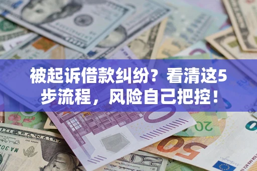济南被起诉借款纠纷？看清这5步流程，风险自己把控！