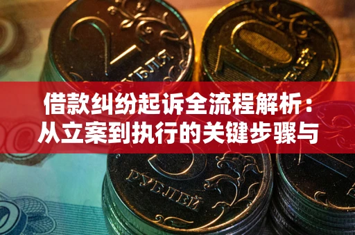 济南借款纠纷起诉全流程解析：从立案到执行的关键步骤与防败诉指南